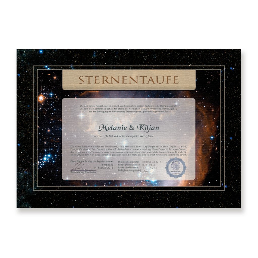 Stell dir vor, du schenkst jemandem ein himmlisches Erlebnis – eine ganz persönliche Sternenkarte, die den Nachthimmel eines besonderen Moments zeigt. Ob zur Verlobung, zur Hochzeit, zum Geburtstag oder einfach als liebevolle Geste: Die personalisierten Sternenkarten sind das ideale Geschenk, das für immer bleibt.